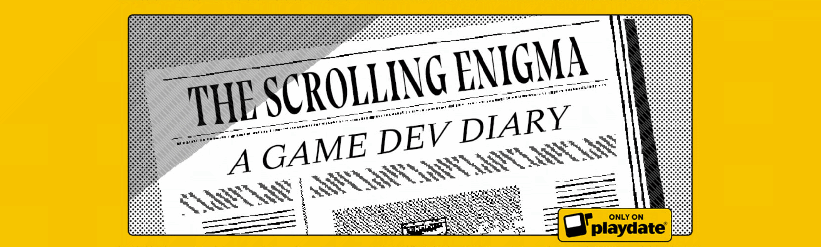Scrolling Enigma banner